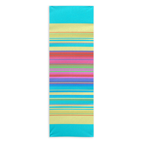 Sheila Wenzel-Ganny Summer Fun Stripes Yoga Towel