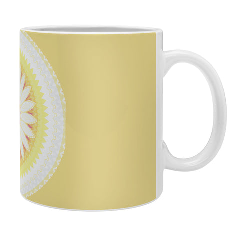 Sheila Wenzel-Ganny Sunny Flower Mandala Coffee Mug