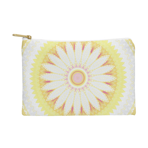 Sheila Wenzel-Ganny Sunny Flower Mandala Pouch