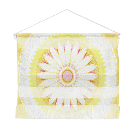 Sheila Wenzel-Ganny Sunny Flower Mandala Wall Hanging Landscape