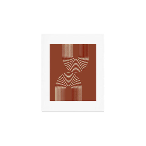 Sheila Wenzel-Ganny Terra Cotta Minimalist Art Print