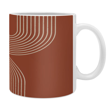 Sheila Wenzel-Ganny Terra Cotta Minimalist Coffee Mug