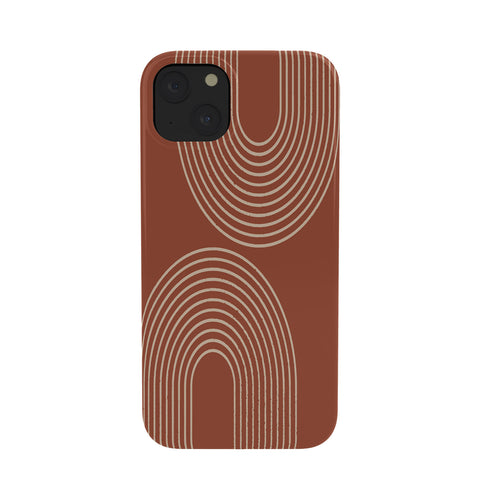 Sheila Wenzel-Ganny Terra Cotta Minimalist Phone Case