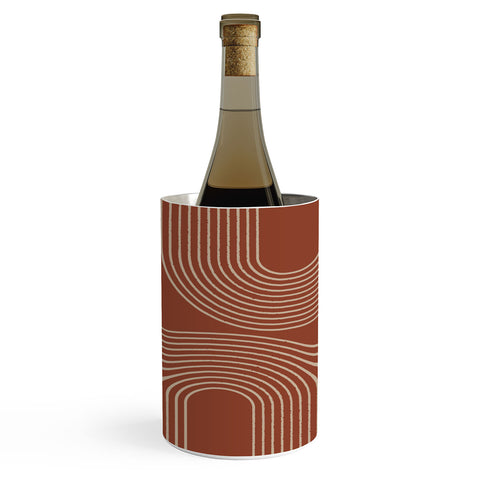 Sheila Wenzel-Ganny Terra Cotta Minimalist Wine Chiller