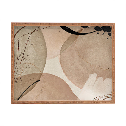 Sheila Wenzel-Ganny The Abstract Minimalist Rectangular Tray