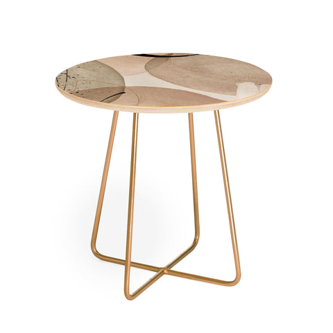 Sheila Wenzel-Ganny The Abstract Minimalist Round Side Table