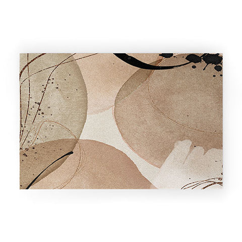 Sheila Wenzel-Ganny The Abstract Minimalist Welcome Mat