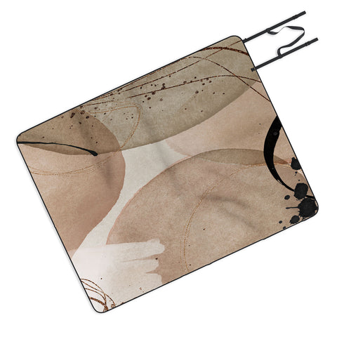 Sheila Wenzel-Ganny The Abstract Minimalist Picnic Blanket