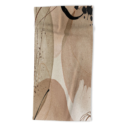 Sheila Wenzel-Ganny The Abstract Minimalist Beach Towel