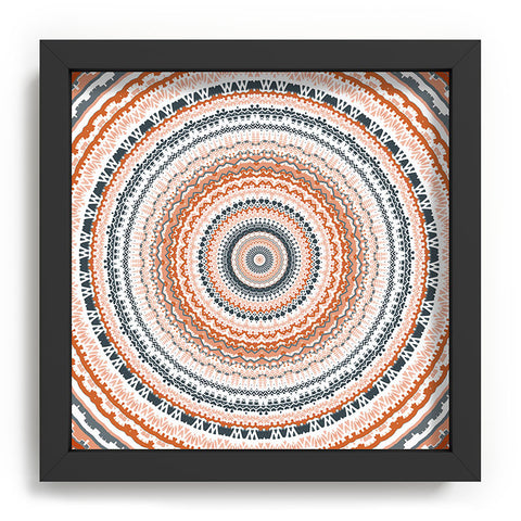 Sheila Wenzel-Ganny The Boho Tribal Mandala Recessed Framing Square