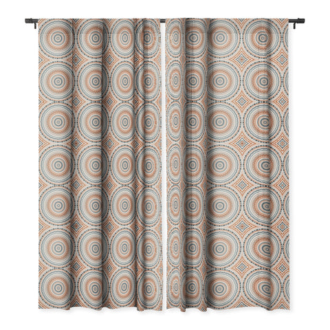 Sheila Wenzel-Ganny The Boho Tribal Mandala Blackout Window Curtain