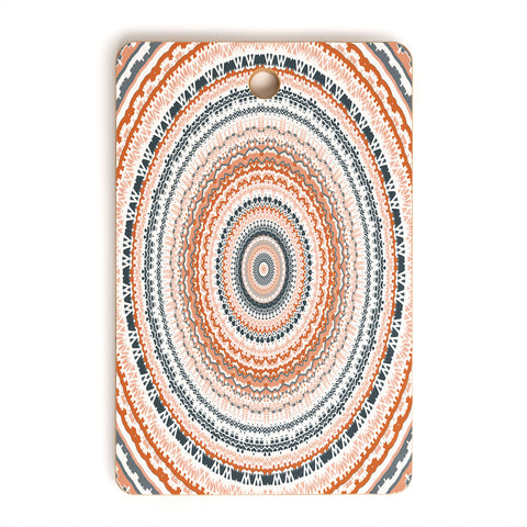 Sheila Wenzel-Ganny The Boho Tribal Mandala Cutting Board Rectangle