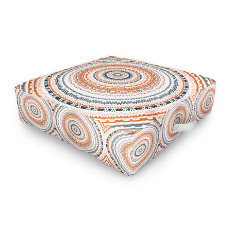 Sheila Wenzel-Ganny The Boho Tribal Mandala Outdoor Floor Cushion