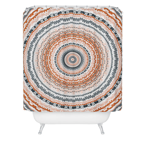 Sheila Wenzel-Ganny The Boho Tribal Mandala Shower Curtain