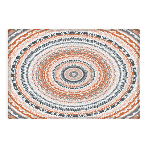 Sheila Wenzel-Ganny The Boho Tribal Mandala Outdoor Rug