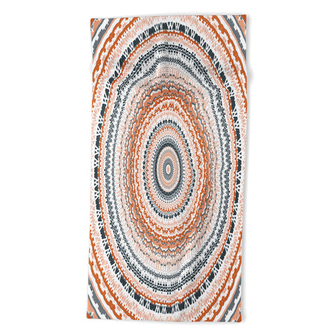 Sheila Wenzel-Ganny The Boho Tribal Mandala Beach Towel