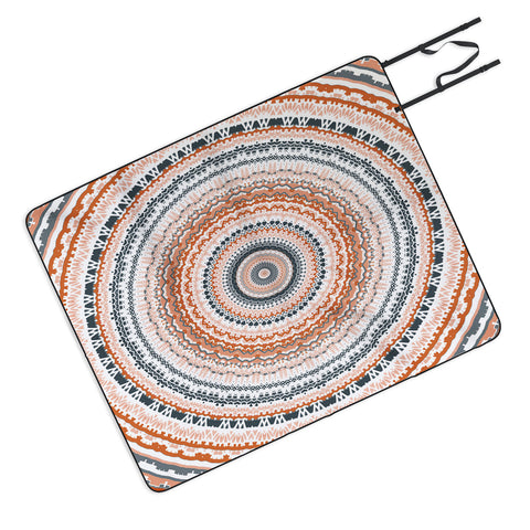 Sheila Wenzel-Ganny The Boho Tribal Mandala Picnic Blanket