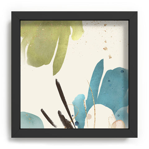 Sheila Wenzel-Ganny The Bouquet Abstract Recessed Framing Square