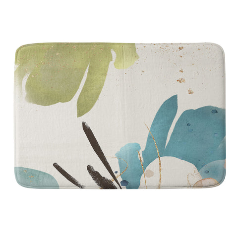 Sheila Wenzel-Ganny The Bouquet Abstract Memory Foam Bath Mat