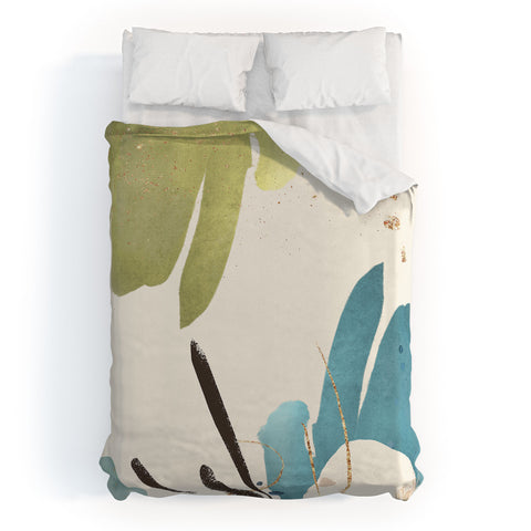 Sheila Wenzel-Ganny The Bouquet Abstract Duvet Cover