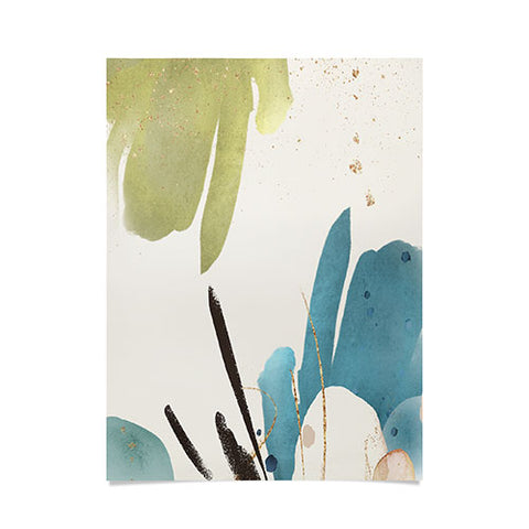 Sheila Wenzel-Ganny The Bouquet Abstract Poster