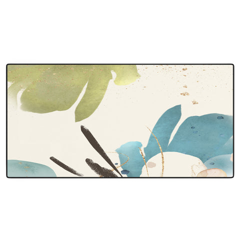 Sheila Wenzel-Ganny The Bouquet Abstract Desk Mat