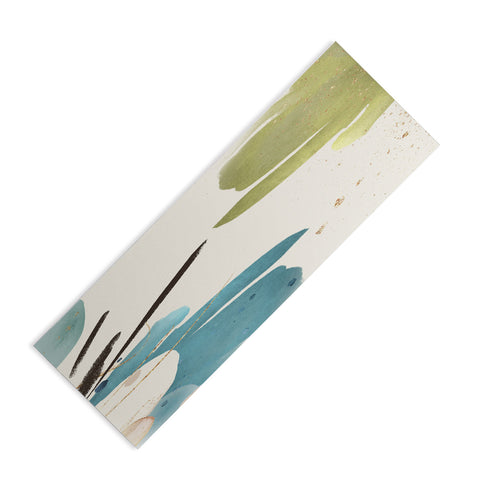 Sheila Wenzel-Ganny The Bouquet Abstract Yoga Mat