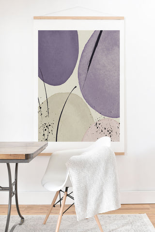 Sheila Wenzel-Ganny The Peri Minimalist Art Print And Hanger