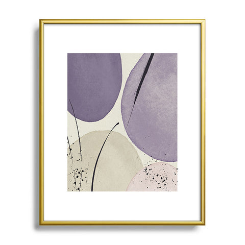 Sheila Wenzel-Ganny The Peri Minimalist Metal Framed Art Print