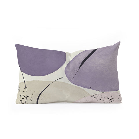 Sheila Wenzel-Ganny The Peri Minimalist Oblong Throw Pillow