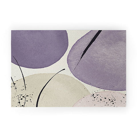 Sheila Wenzel-Ganny The Peri Minimalist Welcome Mat