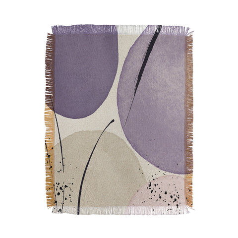 Sheila Wenzel-Ganny The Peri Minimalist Throw Blanket