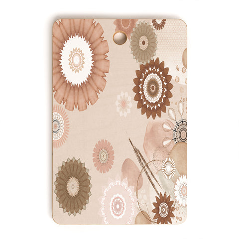 Sheila Wenzel-Ganny The Pink Bouquet Cutting Board Rectangle