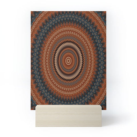 Sheila Wenzel-Ganny The Rustic Mandala Mini Art Print