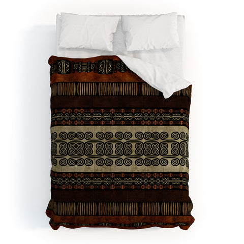 Sheila Wenzel-Ganny The Rustic Native Mud Cloth Comforter