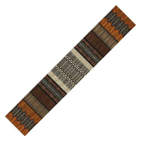 Sheila Wenzel-Ganny The Rustic Native Mud Cloth Table Runner