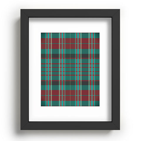 Sheila Wenzel-Ganny The Season Plaids Recessed Framing Rectangle