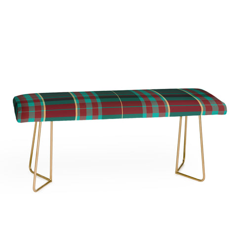 Sheila Wenzel-Ganny The Season Plaids Bench
