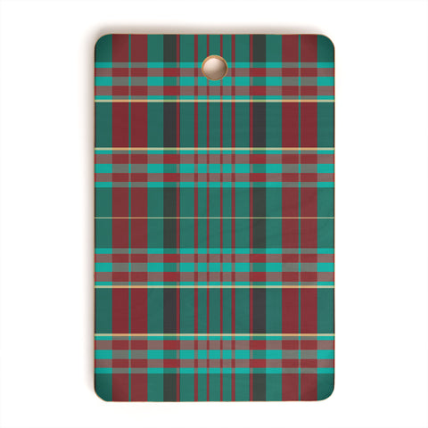 Sheila Wenzel-Ganny The Season Plaids Cutting Board Rectangle