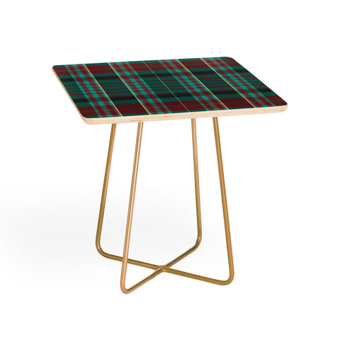 Sheila Wenzel-Ganny The Season Plaids Side Table