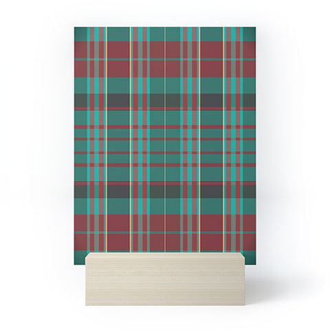 Sheila Wenzel-Ganny The Season Plaids Mini Art Print