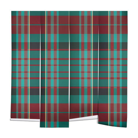 Sheila Wenzel-Ganny The Season Plaids Wall Mural