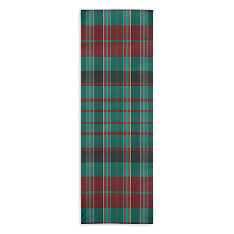 Sheila Wenzel-Ganny The Season Plaids Yoga Towel