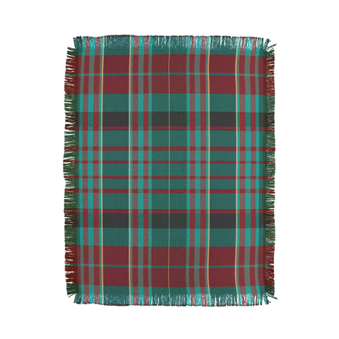 Sheila Wenzel-Ganny The Season Plaids Throw Blanket