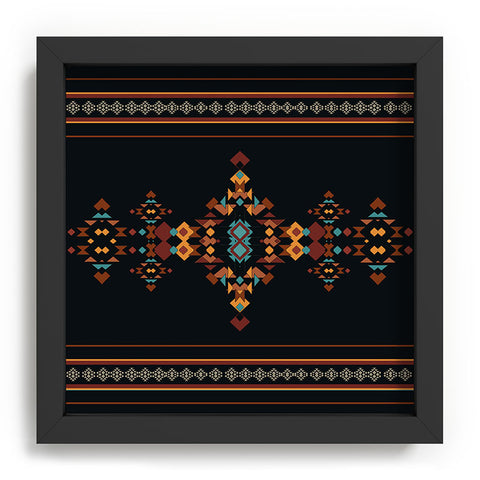 Sheila Wenzel-Ganny Tribal Boho Pattern 2 Recessed Framing Square