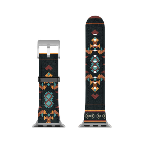 Sheila Wenzel-Ganny Tribal Boho Pattern 2 Apple Watch Band