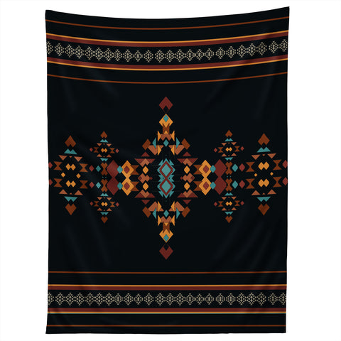 Sheila Wenzel-Ganny Tribal Boho Pattern 2 Tapestry