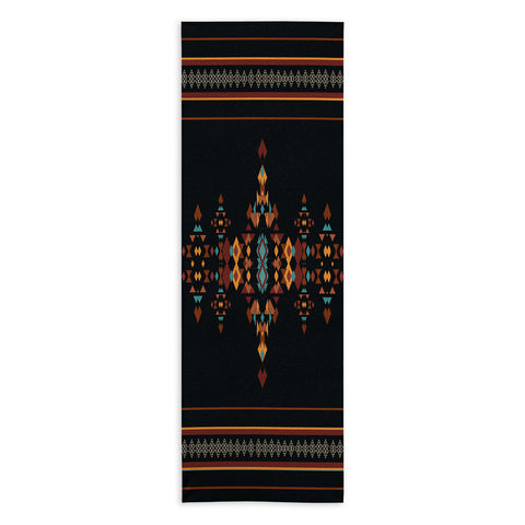 Sheila Wenzel-Ganny Tribal Boho Pattern 2 Yoga Towel