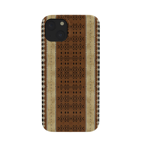 Sheila Wenzel-Ganny Tribal Brown Mud Cloth Phone Case