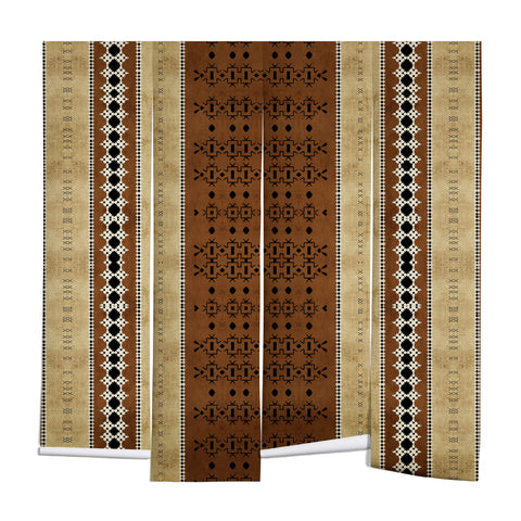 Sheila Wenzel-Ganny Tribal Brown Mud Cloth Wall Mural